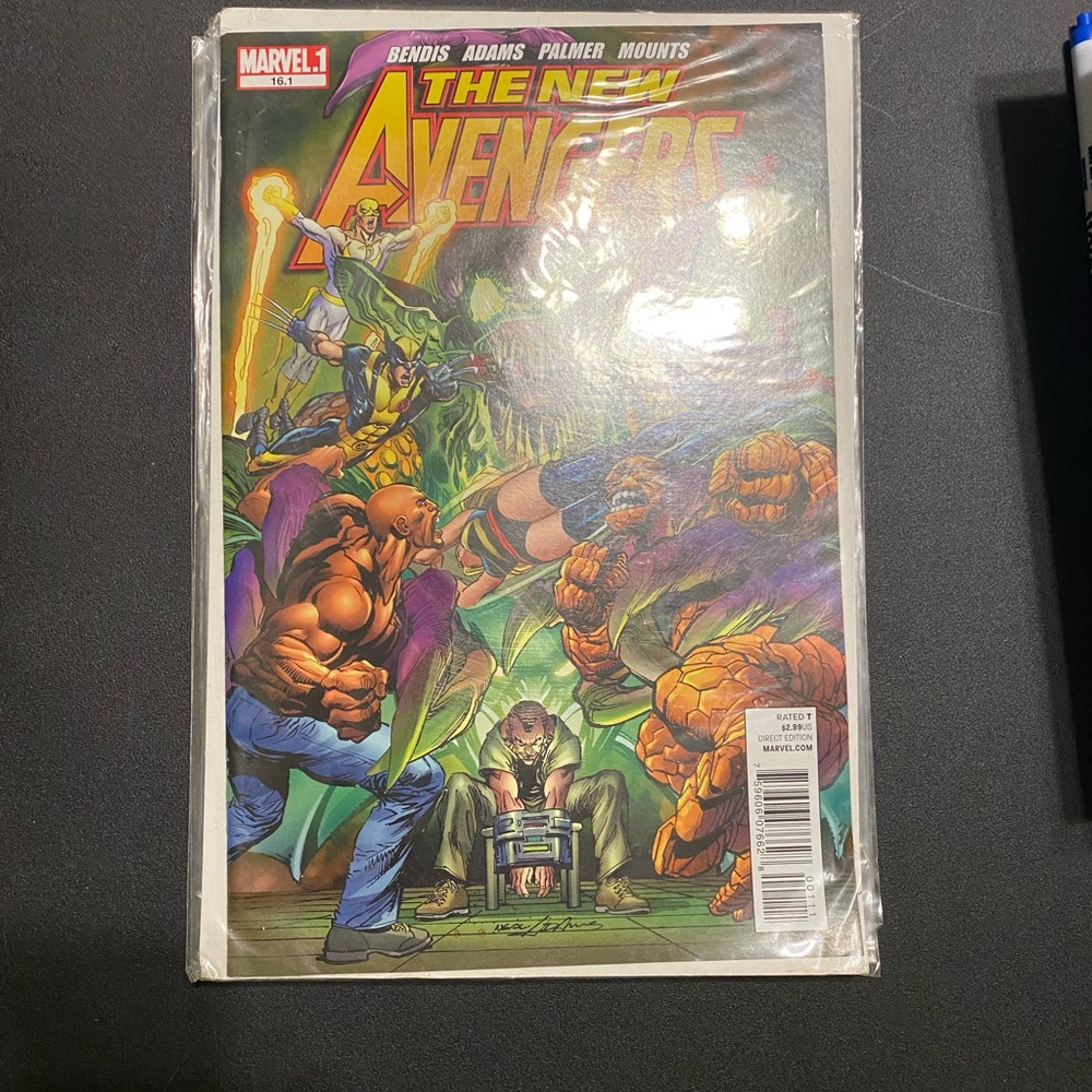 Marvel The New Avengers Comic with Vibrant Colors